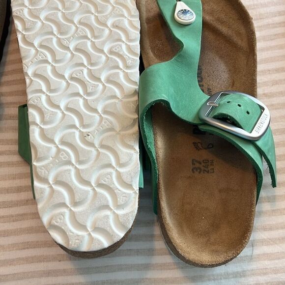 Birkenstock Gizeh Big Buckle Sandal Jade green 37 - Picture 7 of 9